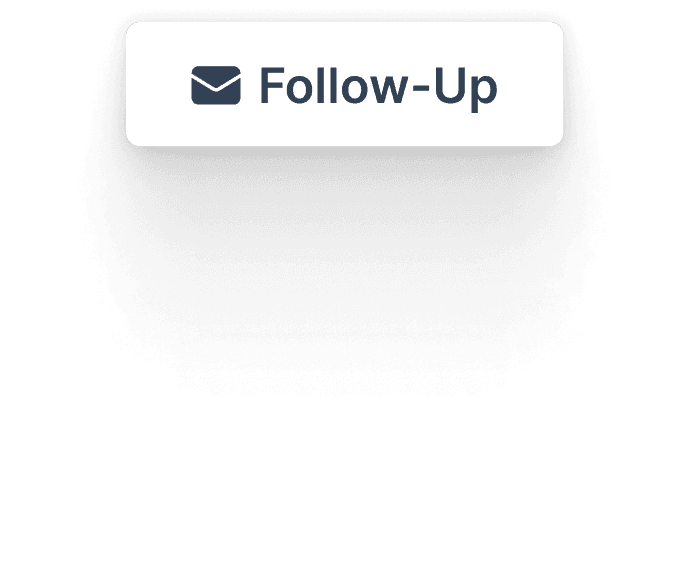 Email follow-up feature