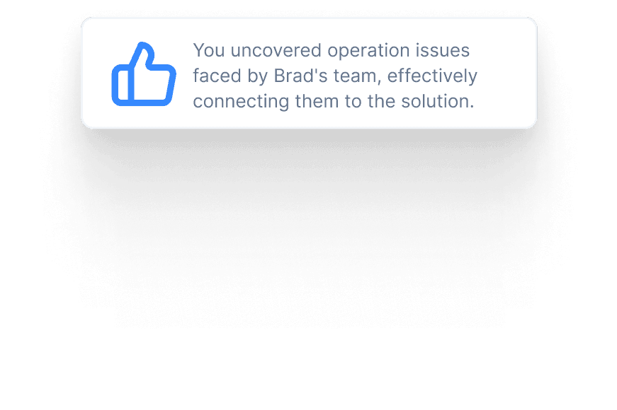 Instant feedback dashboard